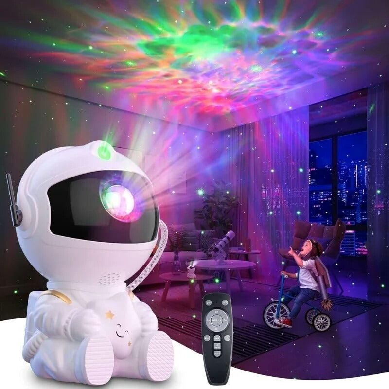 Astronaut Galaxy Night Light with Remote