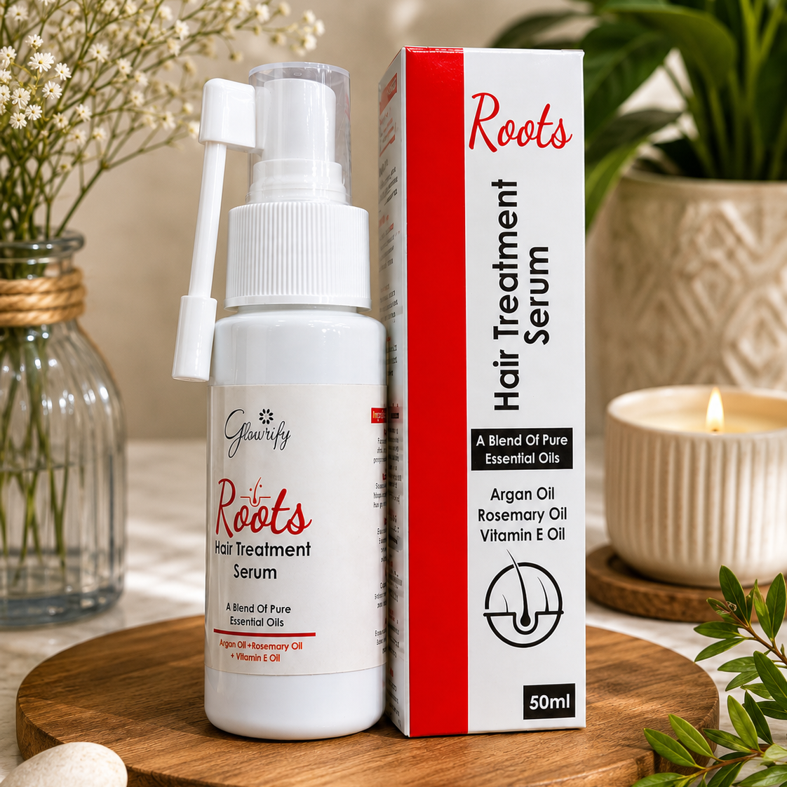 Glowrify Roots Hair Serum – 50ML