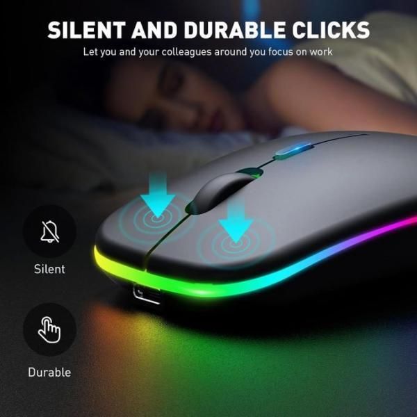 HP W10 Slim Wireless Mouse – Random Color
