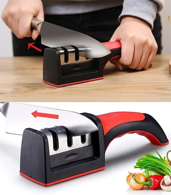 3 Stage Manual Knife Sharpening Tool