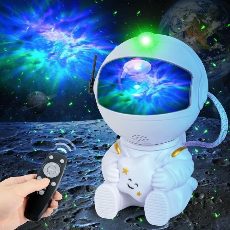 Astronaut Galaxy Night Light with Remote