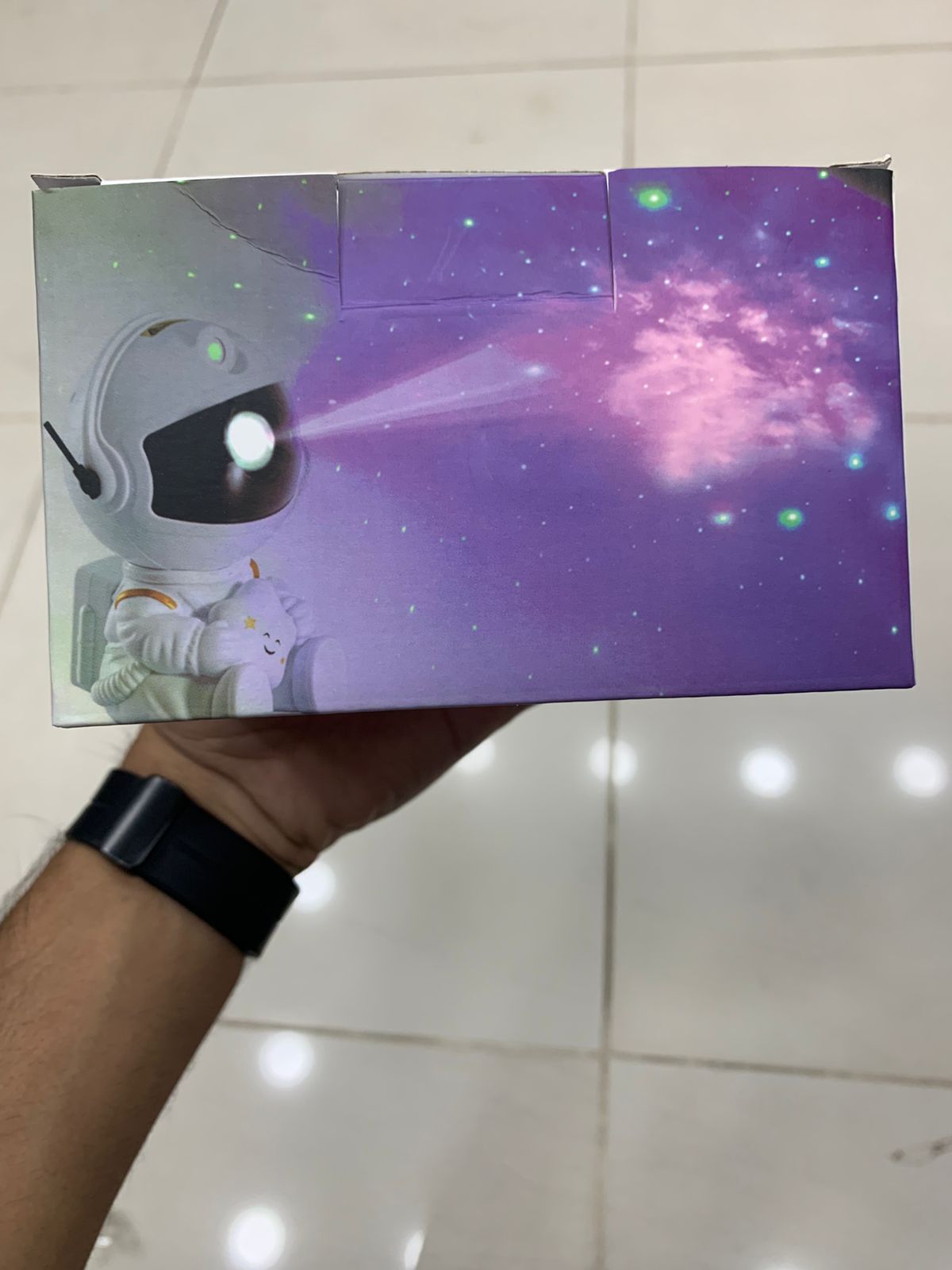 Astronaut Galaxy Night Light with Remote