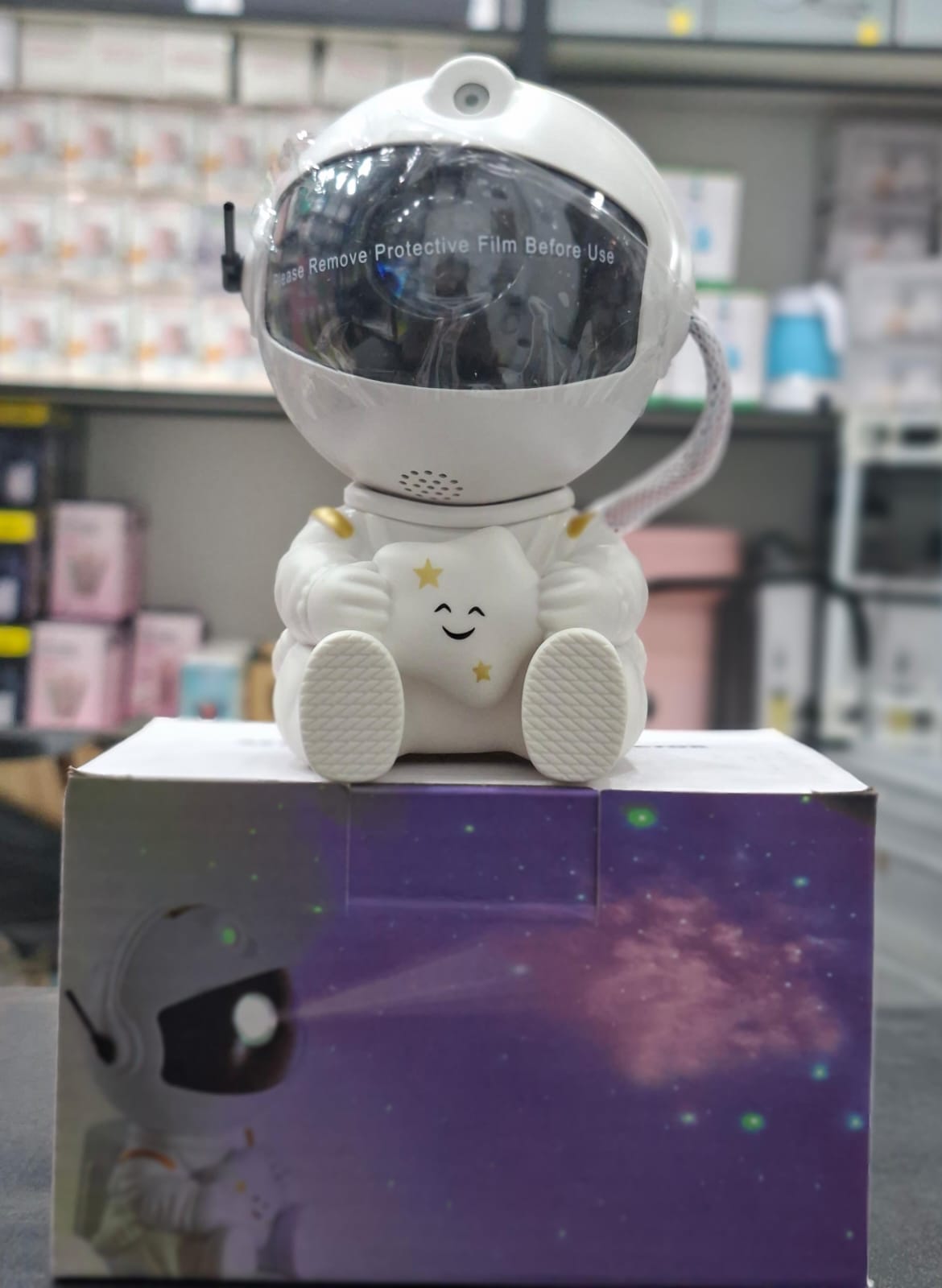 Astronaut Galaxy Night Light with Remote