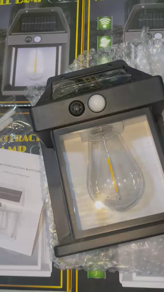 Solar Sensor Bulb Light – Camping & Outdoor