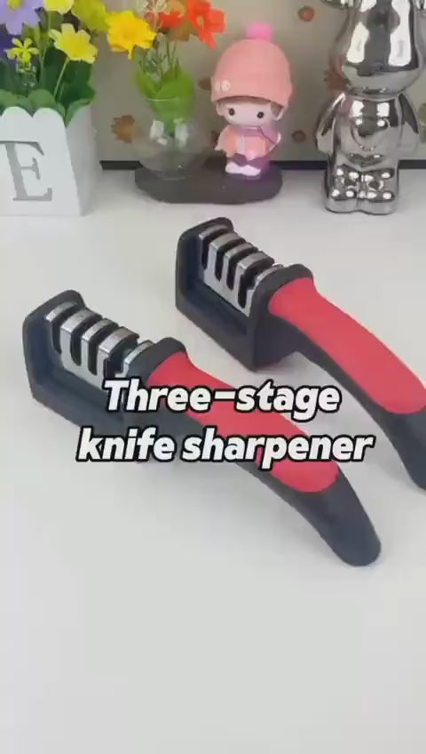 3 Stage Manual Knife Sharpening Tool